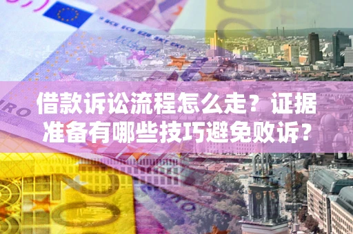 北京借款诉讼流程怎么走？证据准备有哪些技巧避免败诉？