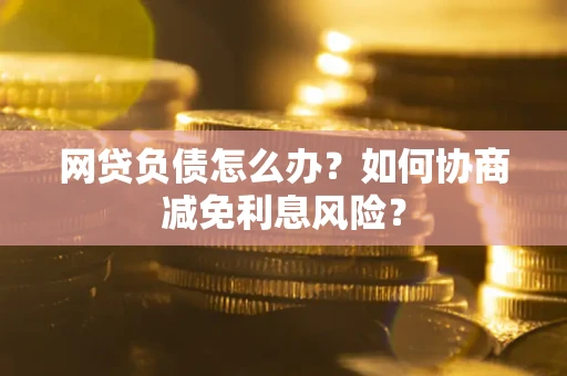 北京网贷负债怎么办？如何协商减免利息风险？