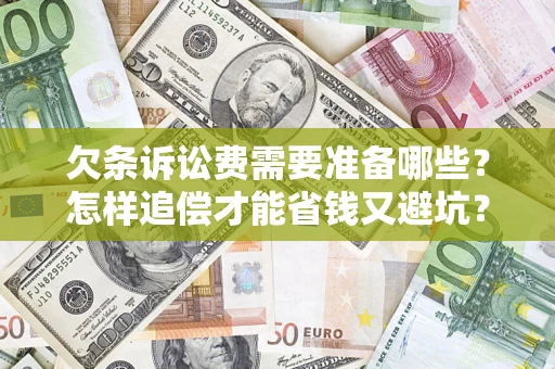 北京欠条诉讼费需要准备哪些？怎样追偿才能省钱又避坑？