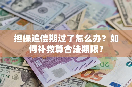 北京担保追偿期过了怎么办？如何补救算合法期限？