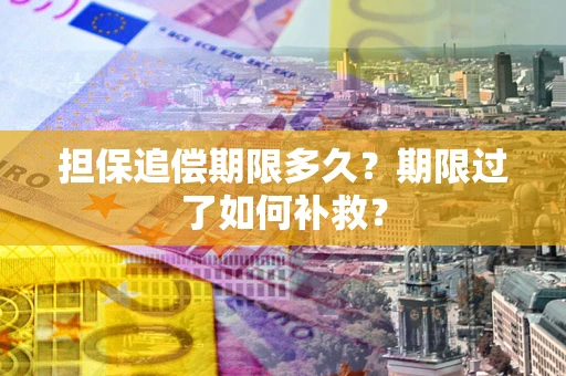 北京担保追偿期限多久？期限过了如何补救？
