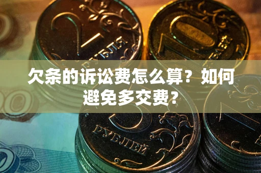 北京欠条的诉讼费怎么算？如何避免多交费？