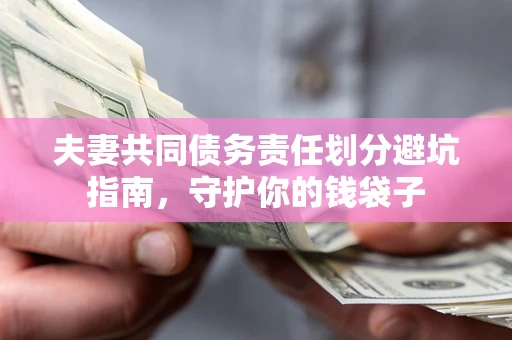 北京夫妻共同债务责任划分避坑指南，守护你的钱袋子